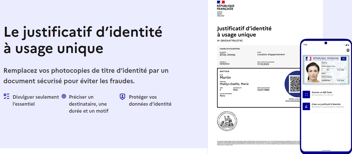 Généralisation de France Identité
