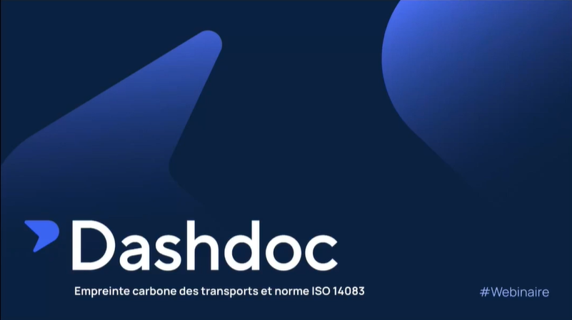 Dashdoc webinaire