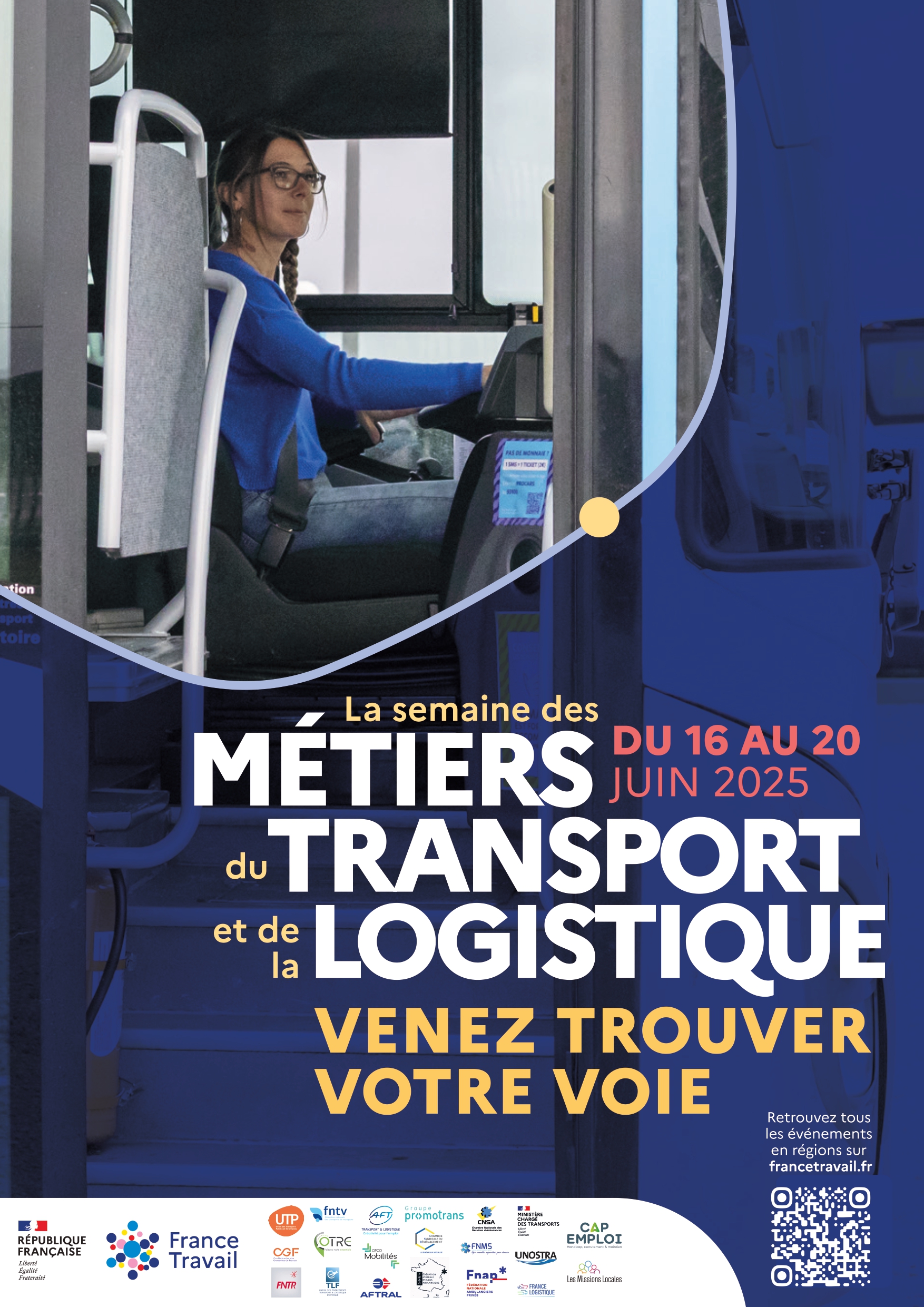 Affiche Transport logistique