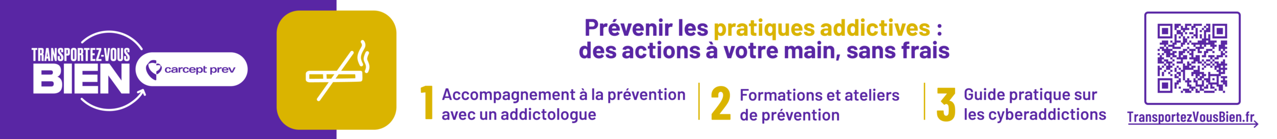 Bannière TVB – ADDICTION